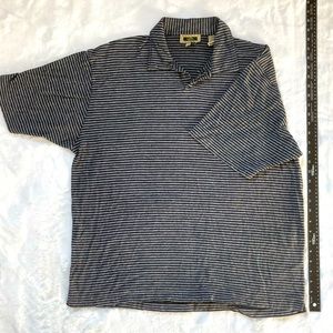 Joseph Abboud- Men’s - XL - black & gray stripes
